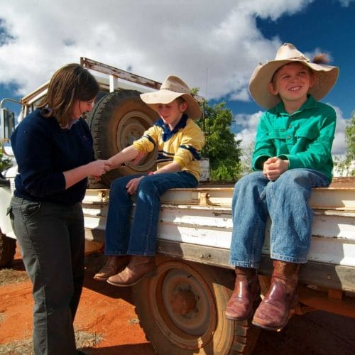 I Alice Springs kan du besøge Royal Flying Doctors