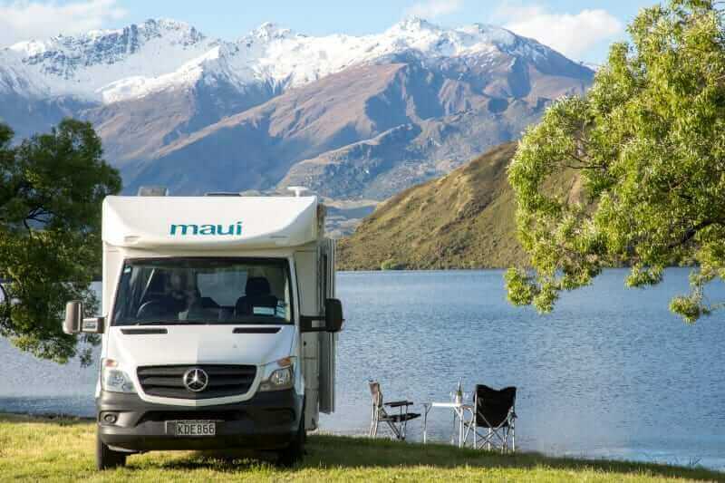 Maui autocamper i New Zealand