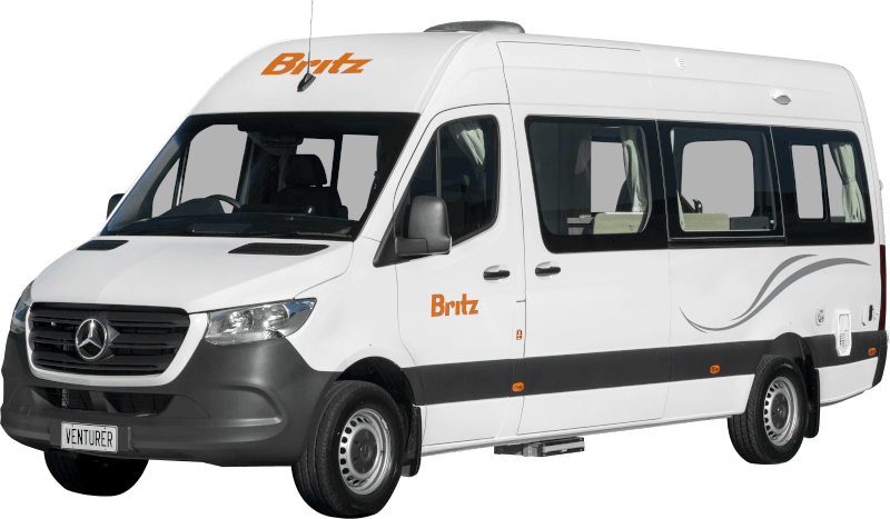 Venturer fra Britz - New Zealand