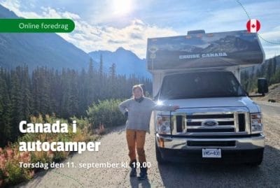 Foredrag om Canada i autocamper med Dorte Kuula fra Autocampers.dk