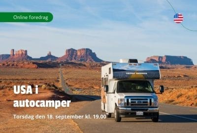 Foredrag om USA i autocamper med Dorte Kuula fra Autocampers.dk